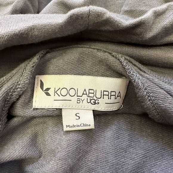 Koolaburra by Ugg Gray Cowl Neck Stretchy Pullover Sweater Loungewear sz Small - Picture 7 of 10